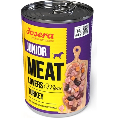 Josera Dog Meat Lovers Junior Menu Turkey 400 g