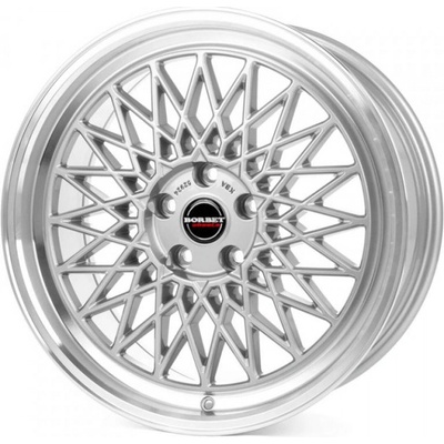 BORBET B 8,5x19 5x114,3 ET40 silver lip polished