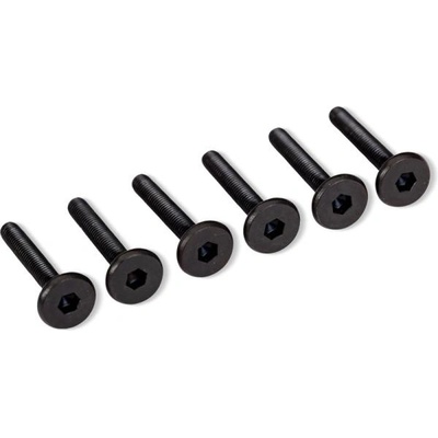 Traxxas винт с вътрешен шестостен M3x20mm плоска глава (6бр)