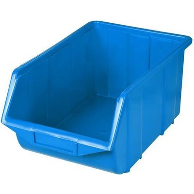 Manutan Plastový box Ecobox large 16,5 x 22 x 35 cm, modrý