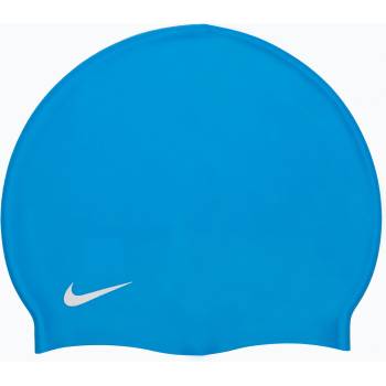 Nike Детска шапка за плуване Nike Solid Silicone, синя TESS0106-458