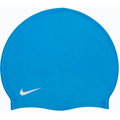 Nike Детска шапка за плуване Nike Solid Silicone, синя TESS0106-458