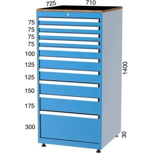 Kocel ШКАФ С 10 ЧЕКМЕДЖЕТА kocel - 7400 (7400)
