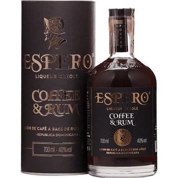 Ron Espero Coffee & Rum 40% 0,7 l (kazeta)