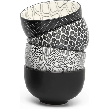 Bredemeijer group (Нидерландия) Комплект от 4 бр. купички за чай bredemeijer pucheng порцеланови - различен десен (br 152004)