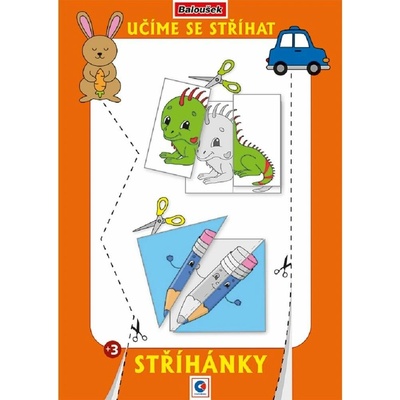 Omalovánky Baloušek Tisk Omalovánka A4 Stříhánky Učíme se stříhat