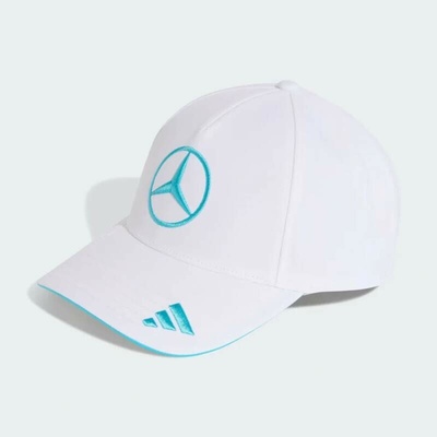 Bílá George Russell Mercedes AMG Petronas F1 x adidas týmová edice