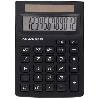 Hebel Kalkulačka MAUL ECO 650 - černý