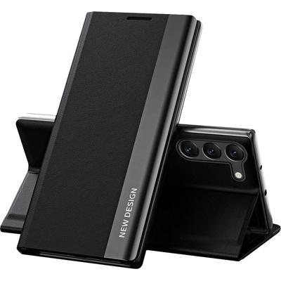 HQWear Калъф HQWear Sleep Case Pro за Samsung Galaxy S23 Plus, със стойка, черен (9145576269817)