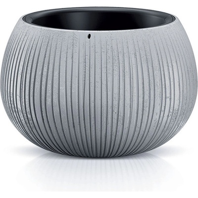 Prosperplast DKB370-422U Květináč BOWL BETON šedý 37 cm