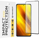 Techsuit Протектор за Xiaomi Poco X3 / Poco X3 NFC / Poco X3 Pro - ESD стъкло - черен
