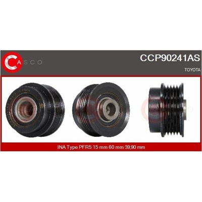 Řemenice, generátor CASCO CCP90241AS