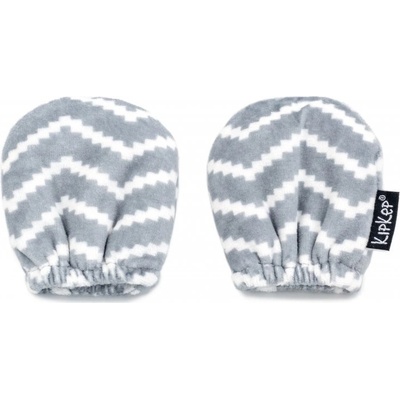 KipKep dětské rukavice proti poškrábání MITTENS Silver Grey – Zboží Dáma