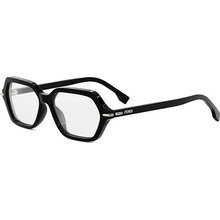 Fendi Selleria Black Geometric Eyeglasses