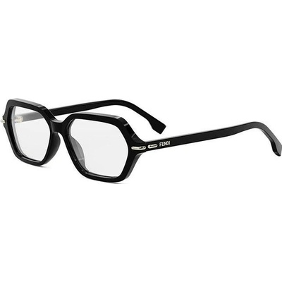 Fendi Selleria Black Geometric Eyeglasses