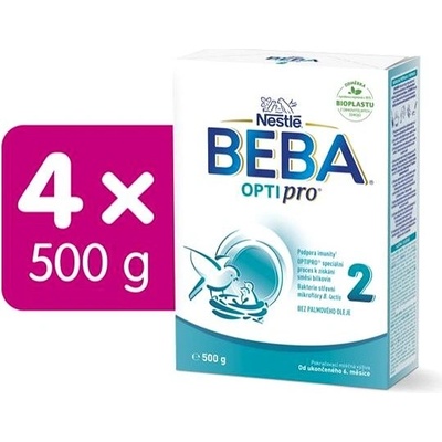 BEBA OPTIPRO 2 4 x 500 g