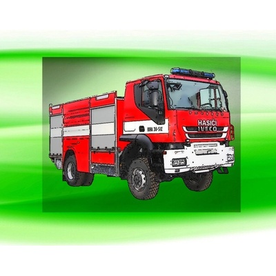 IVECO TRAKKER 4x4 DTF nažehlovačka 25x17cm