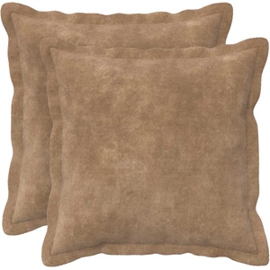 vidaXL Калъфка за възглавница 2 pcs HOUTEN Таупе 30 x 30 cm (915881)
