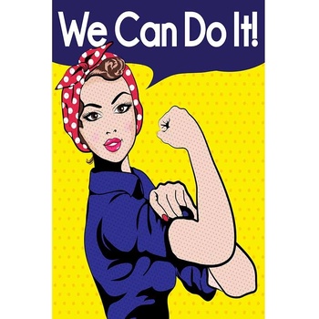 Ceduľa We Can Do It!