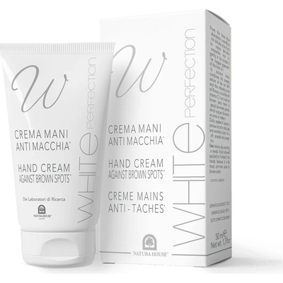 Natura House WHITE PERFECTION KRÉM NA RUCE proti pigmentovým skvrnám, 50 ml