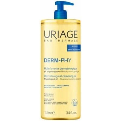 Uriage DERM-PHY Dermatological Cleansing Cream hydratační sprchový krém 1000 ml