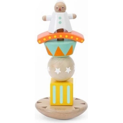 Classic World Дървена играчка за баланс и координация - Веселият клоун