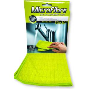  Microfibre микрофибърна кърпа, Абсорбираща, 30х30см, 1 брой