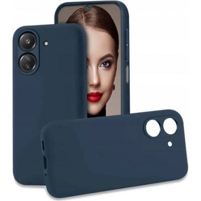 Mobi-Fon Силиконов кейс iPaky матиран, За Xiaomi Redmi 13C 4G, Тъмносин (XMI-RDM13C-003)