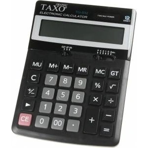 TITANUM Calculator Taxo 12- position TG-932 black Калкулатори