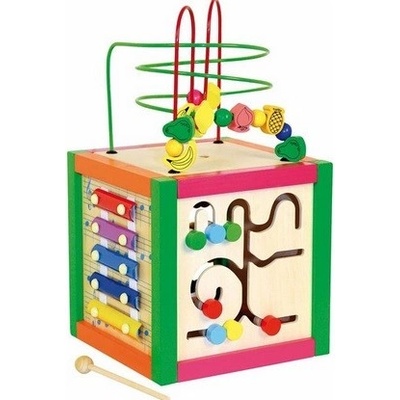 Woodyland Woody - Дидактически цветен куб