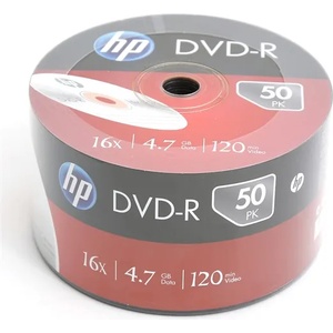 HP DVD-R 4, 7Gb 50db/пакет 16x HP1650S- (HP1650S-)