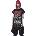 KILLSTAR тениска (туника) унисекс KILLSTAR - Beloved Longline - Черен - KSRA003720