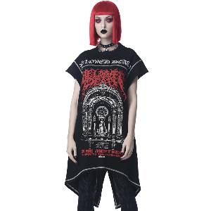 KILLSTAR тениска (туника) унисекс KILLSTAR - Beloved Longline - Черен - KSRA003720