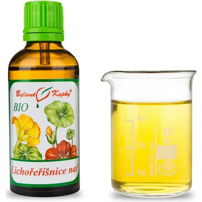 Bylinné kapky Kapucínka kvitnúca vňať BIO 50 ml
