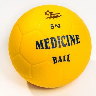 Plasto Pvc медицинска топка, плаваща във вода, 5 кг plasto