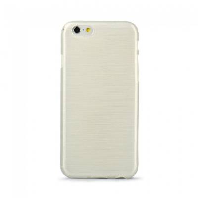 Puzdro gumené Samsung J500 Galaxy J5 Jelly Case Brush biele PT