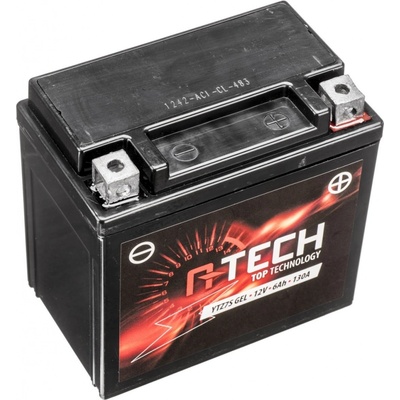 Motobaterie A-tech 12V, YTZ7S, 6Ah, 130A, bezúdržbová GEL technologie 113x70x105 – Zboží Mobilmania