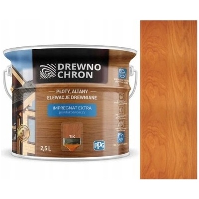 Nátěrová lazura Drewnochron Extra Tik 2,5 l