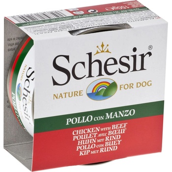 Schesir Счесир куче пиле и говеждо в желе 150 г