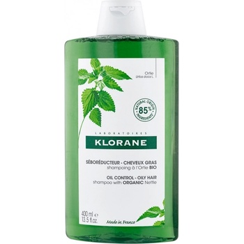 Klorane Shampoo s BIO kopřivou mastné vlasy 400 ml
