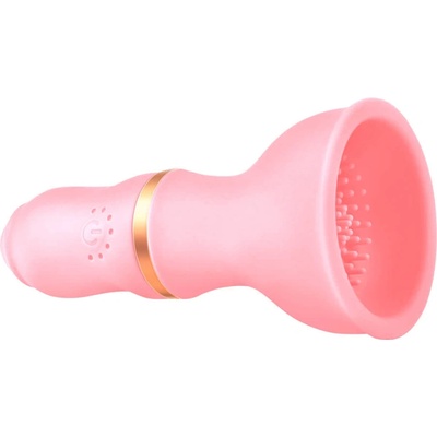 Sunfo - rechargeable, vibrating bud stimulator pink