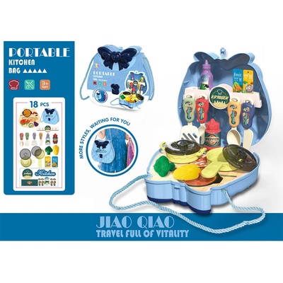 Armtoys КУХНЕНСКИ КОМПЛЕКТ В СИНЯ ЧАНТА