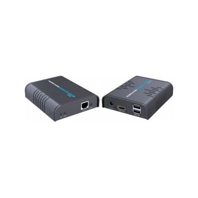 PremiumCord PREMIUMCORD HDMI KVM extender cable USB to 120m pres one Cat5/6 cable, without connection