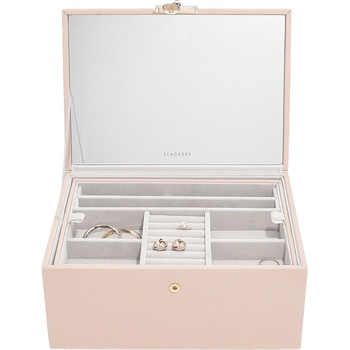 Stackers Обемна кутия за бижута с капак Stackers Бела (76282)