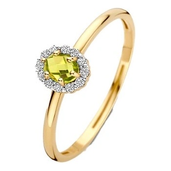 Image 1 of Blush Златен дамски пръстен с перидот Blush 1258YGP (1258YGP)