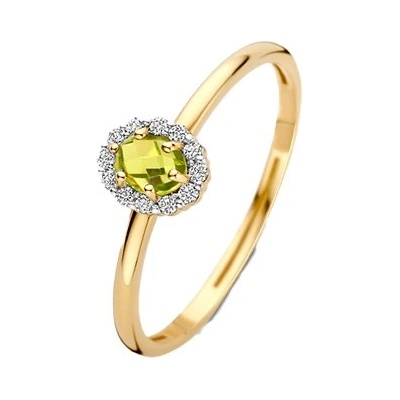 Blush Златен дамски пръстен с перидот Blush 1258YGP (1258YGP)