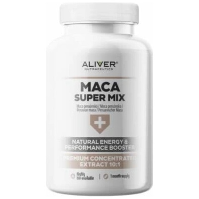 Aliver MACA SUPER MIX inov. 2025 120 kapsúl