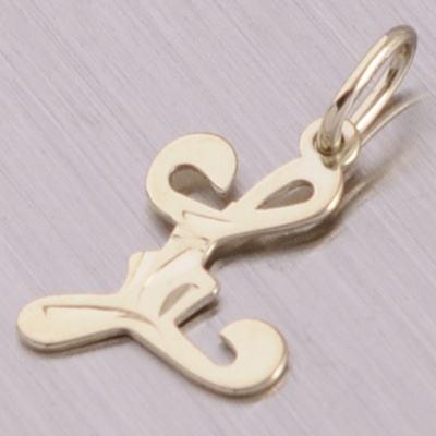 Zlatý přívěsek písmenko L 2-4002L