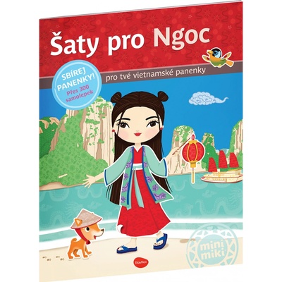 Šaty pro NGOC ─ Kniha samolepek