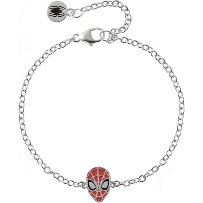 Disney strieborný retiazkový náramok Spider Man Marvel BS00066RL-55-CS